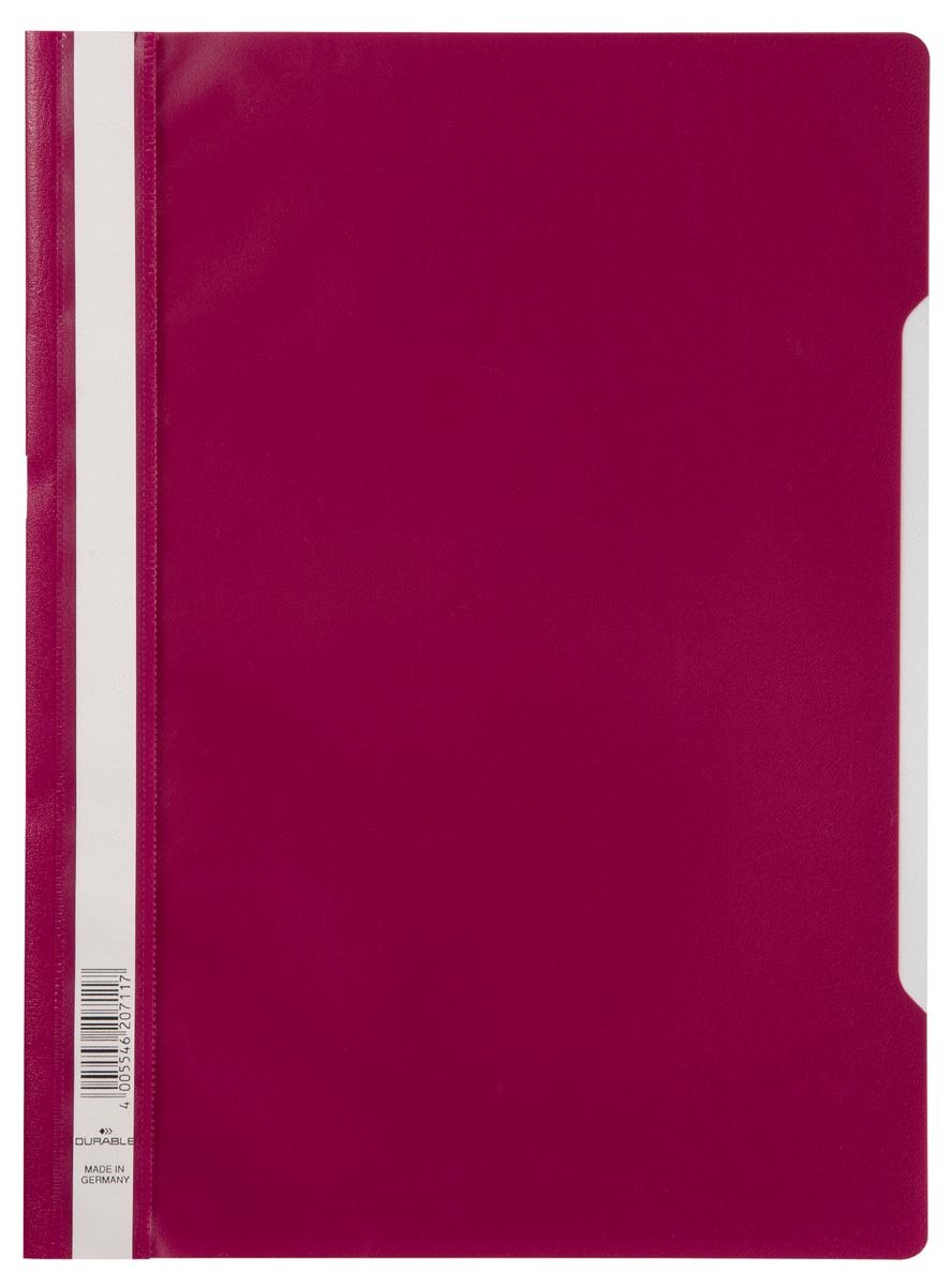 Durable snelhechtmap ft A4 paars