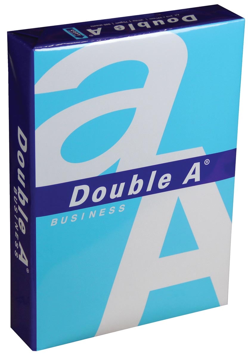 Double A Business printpapier ft A3, 75 g, pak van 500 vel Double A Business printpapier ft A3, 75 g, pak van 500 vel