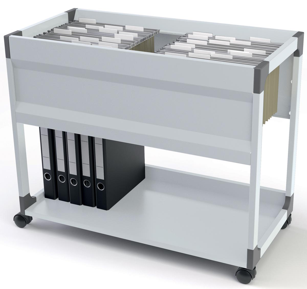 Durable Hangmappenwagen System 100 Multi met legplank
