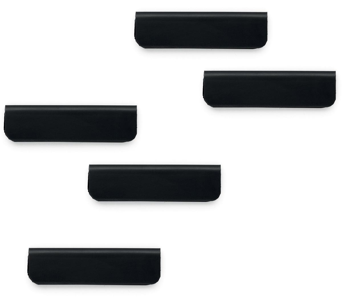 Durable Durafix zelfklevende magneetklem, 60 mm, pak van 5 stuks, zwart Durable Durafix zelfklevende magneetklem, 60 mm, pak van 5 stuks, zwart