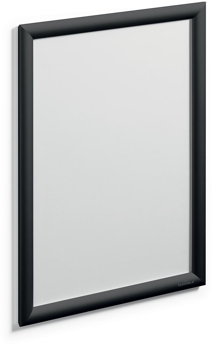 Durable clicklijst, uit aluminium, ft A3, zwart