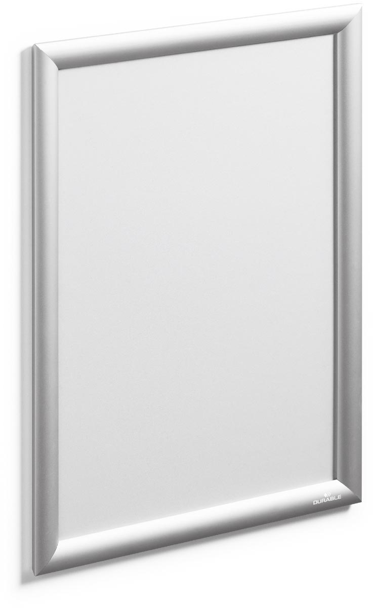 Durable clicklijst, ft A3, met zilver frame