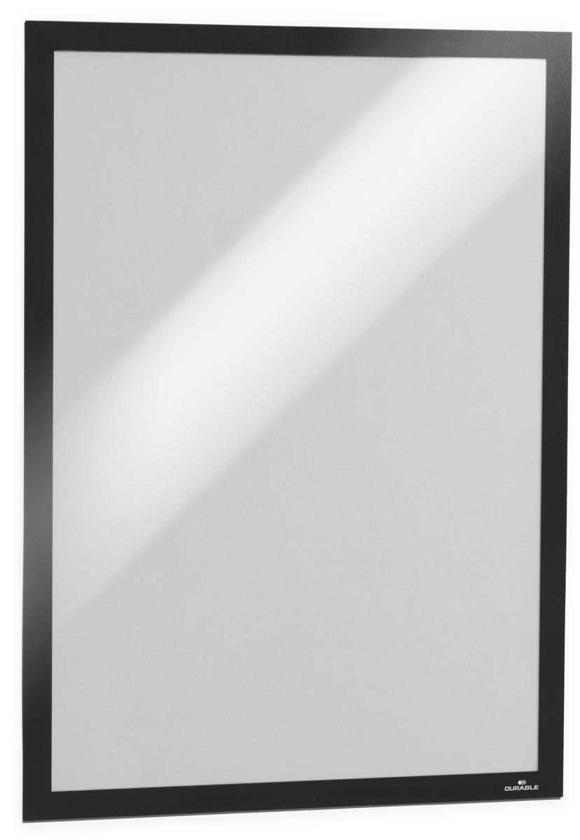 Durable Duraframe zelfklevend en flexibel kader ft A3, zwart, 2 stuks afbeelding