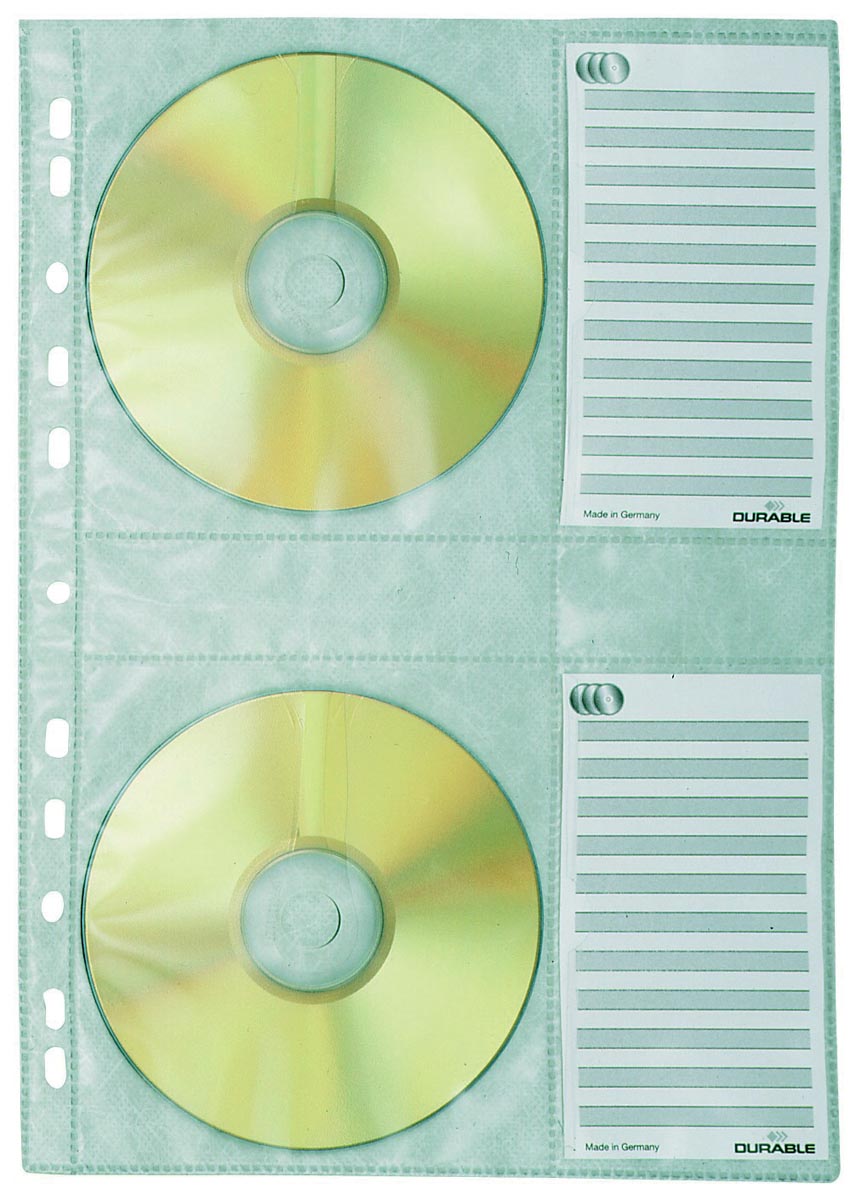 Durable ringbandhoes voor CD/DVD afbeelding