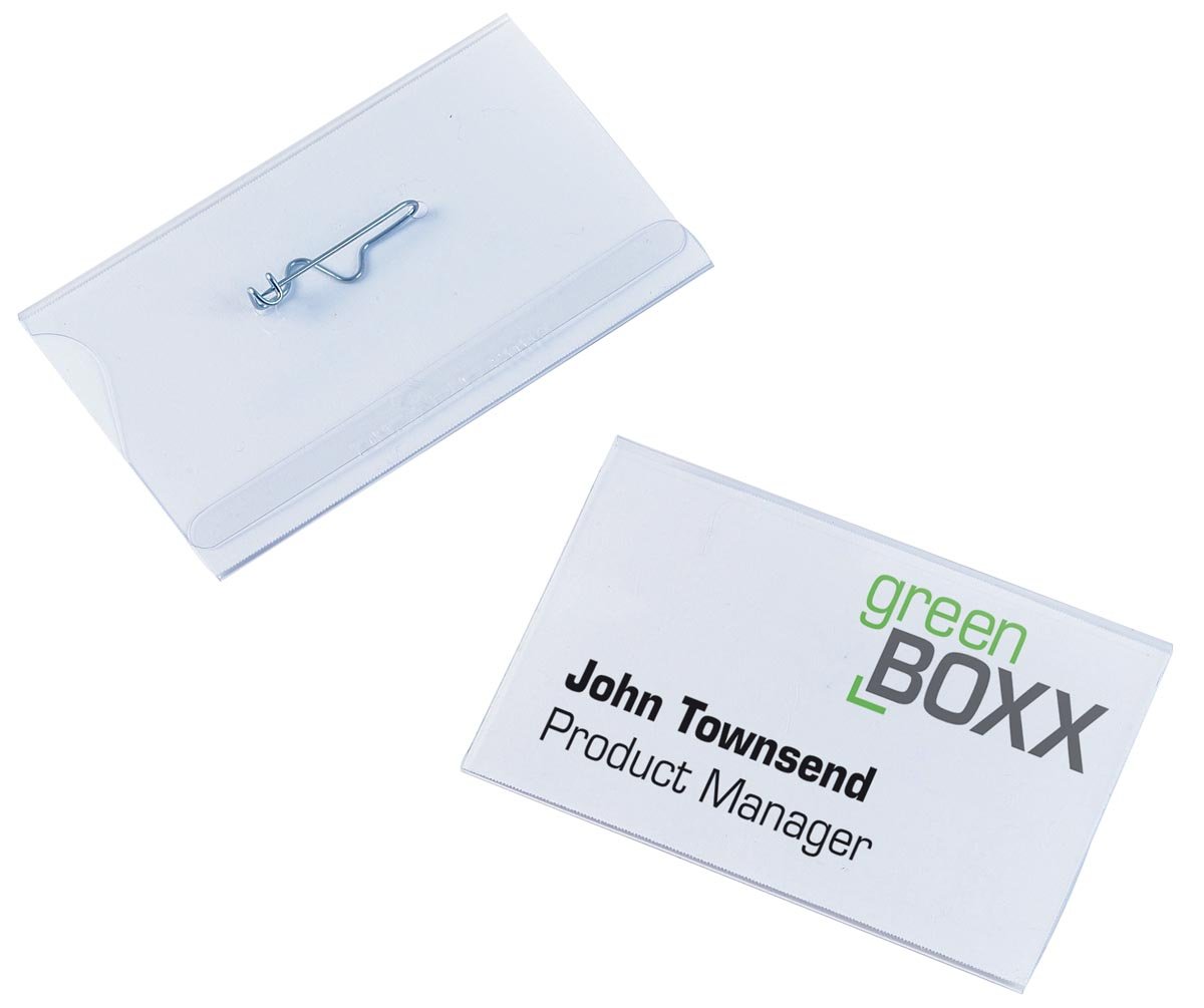 Durable Badge Met Speld Ft 54 X 90 Mm huismerk kopen in de aanbieding Durable Badge Met Speld Ft 54 X 90 Mm huismerk kopen in de aanbieding