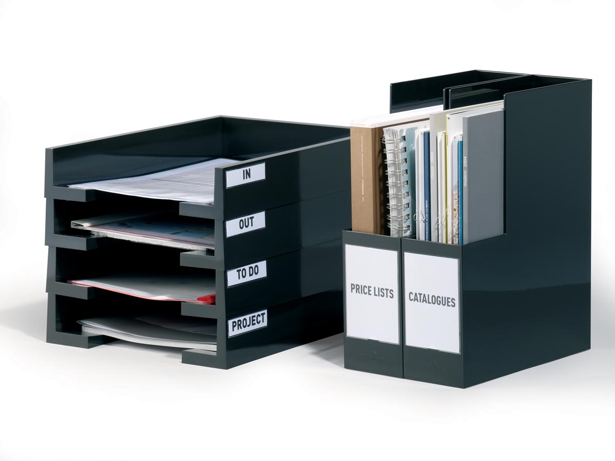 Durable Pocketfix binnenafmetingen 75 x 18 mm, buitenafmetingen 81 x 22 mm afbeelding