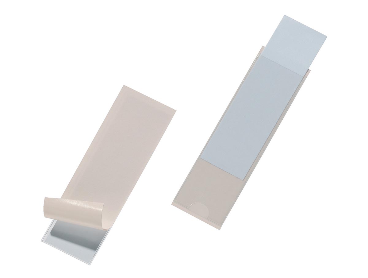 Durable Pocketfix binnenafmetingen 100 x 28 mm, buitenafmetingen 104 x 32 mm afbeelding