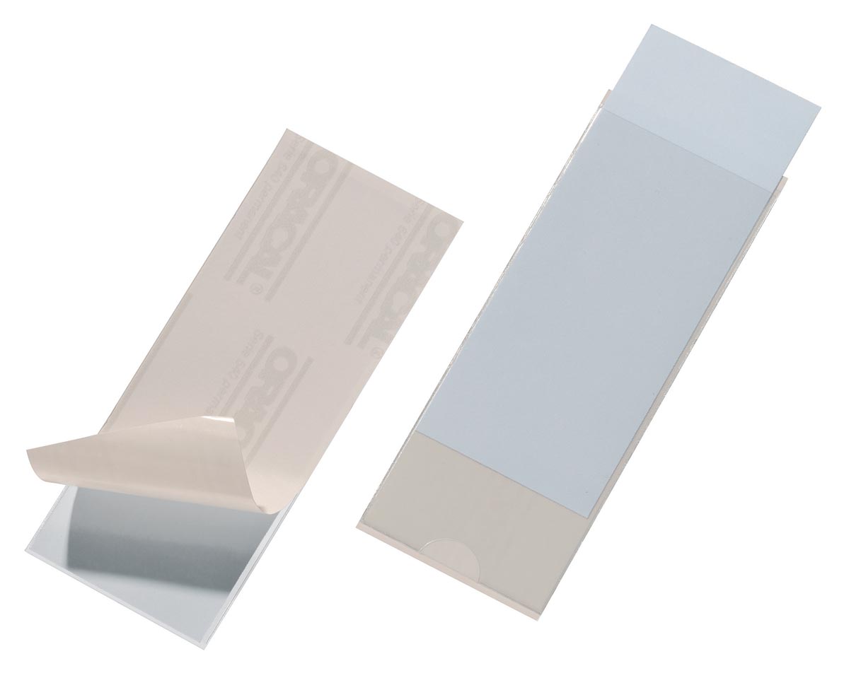 Durable Pocketfix binnenafmetingen 150 x 58 mm, buitenafmetingen 154 x 62 mm afbeelding