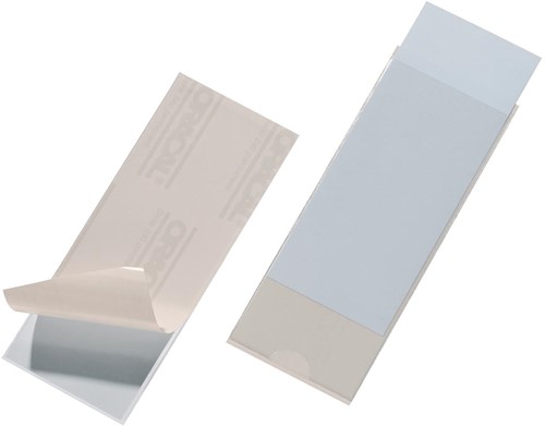 Durable Pocketfix binnenafmetingen 150 x 58 mm, buitenafmetingen 154 x 62 mm