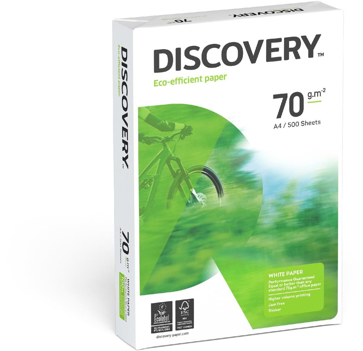 Discovery kopieerpapier ft A4, 70 g, pak van 500 vel afbeelding