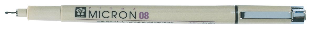 Sakura fineliner Pigma Micron 0,50 mm afbeelding