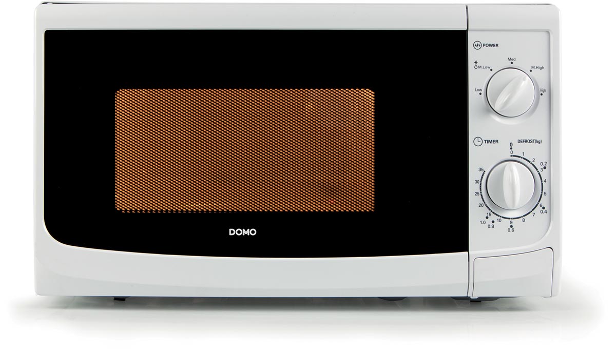 Domo microgolfoven, 700 W, wit Domo microgolfoven, 700 W, wit