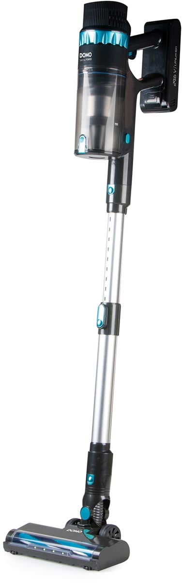 Domo steelstofzuiger 2 in 1 met oplaadbare batterij, 29,6 V, 60 min afbeelding