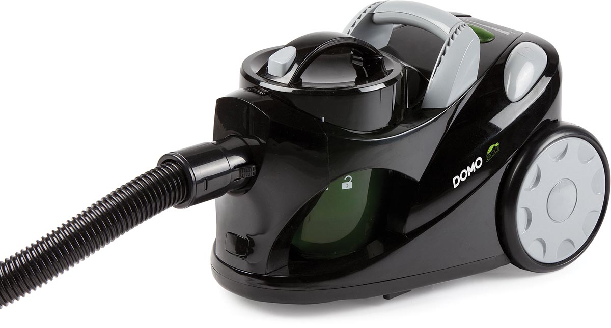 Domo stofzuiger zonder zak, 700 W, zwart