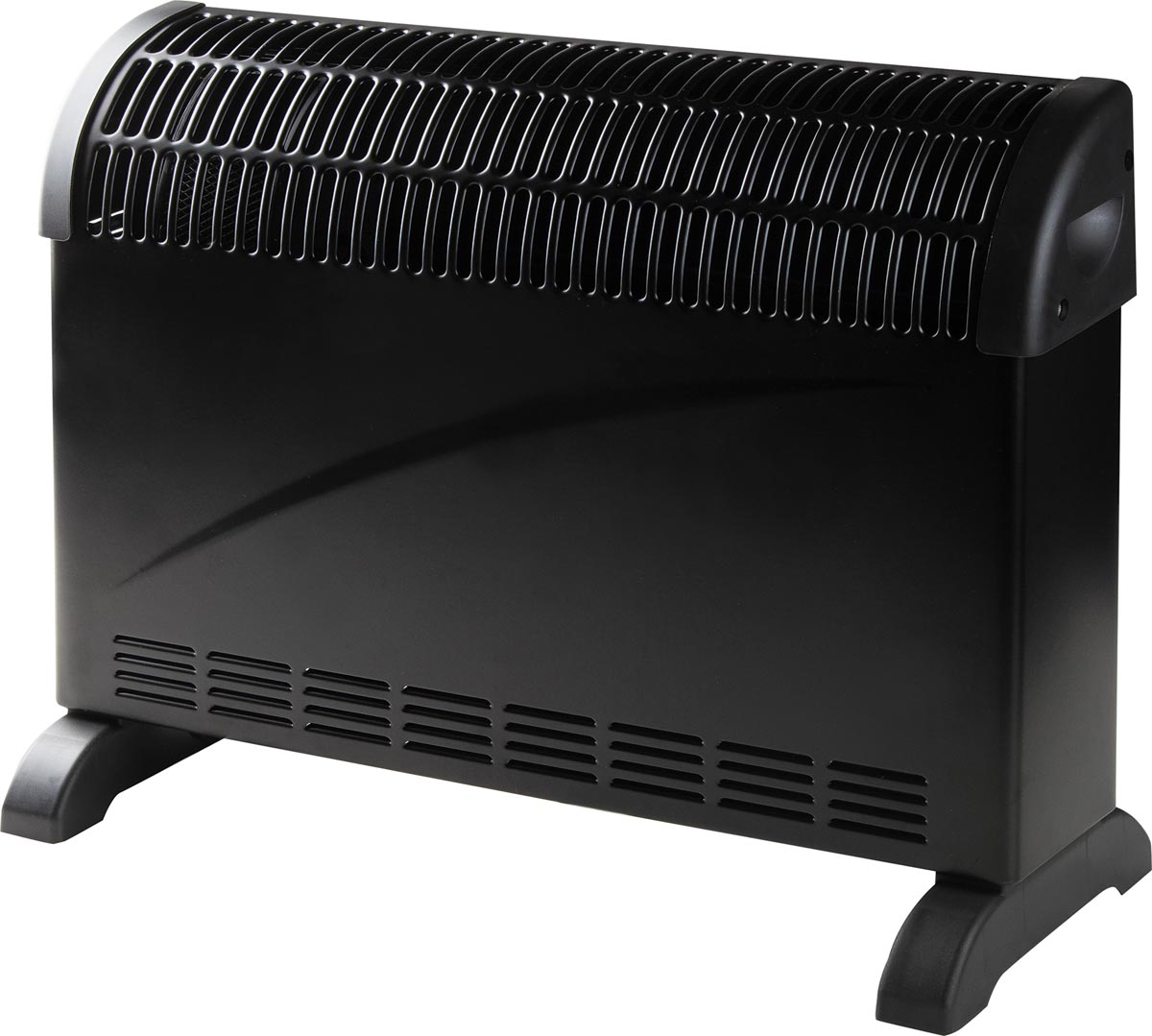 Domo convector verwarming Turbo, zwart afbeelding