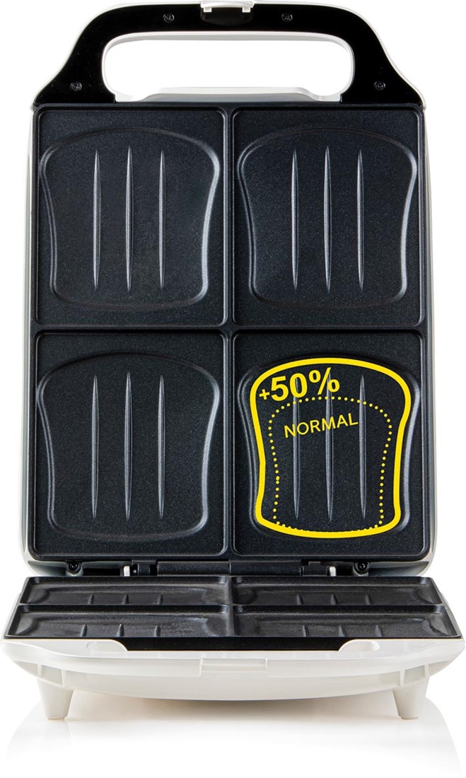 Domo croque monsieur machine Family Croque XXL, wit bij VindiQ Office
