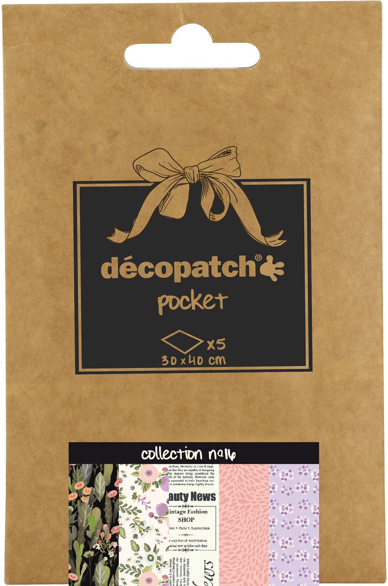 Décopatch papier Pocket, nummer 16