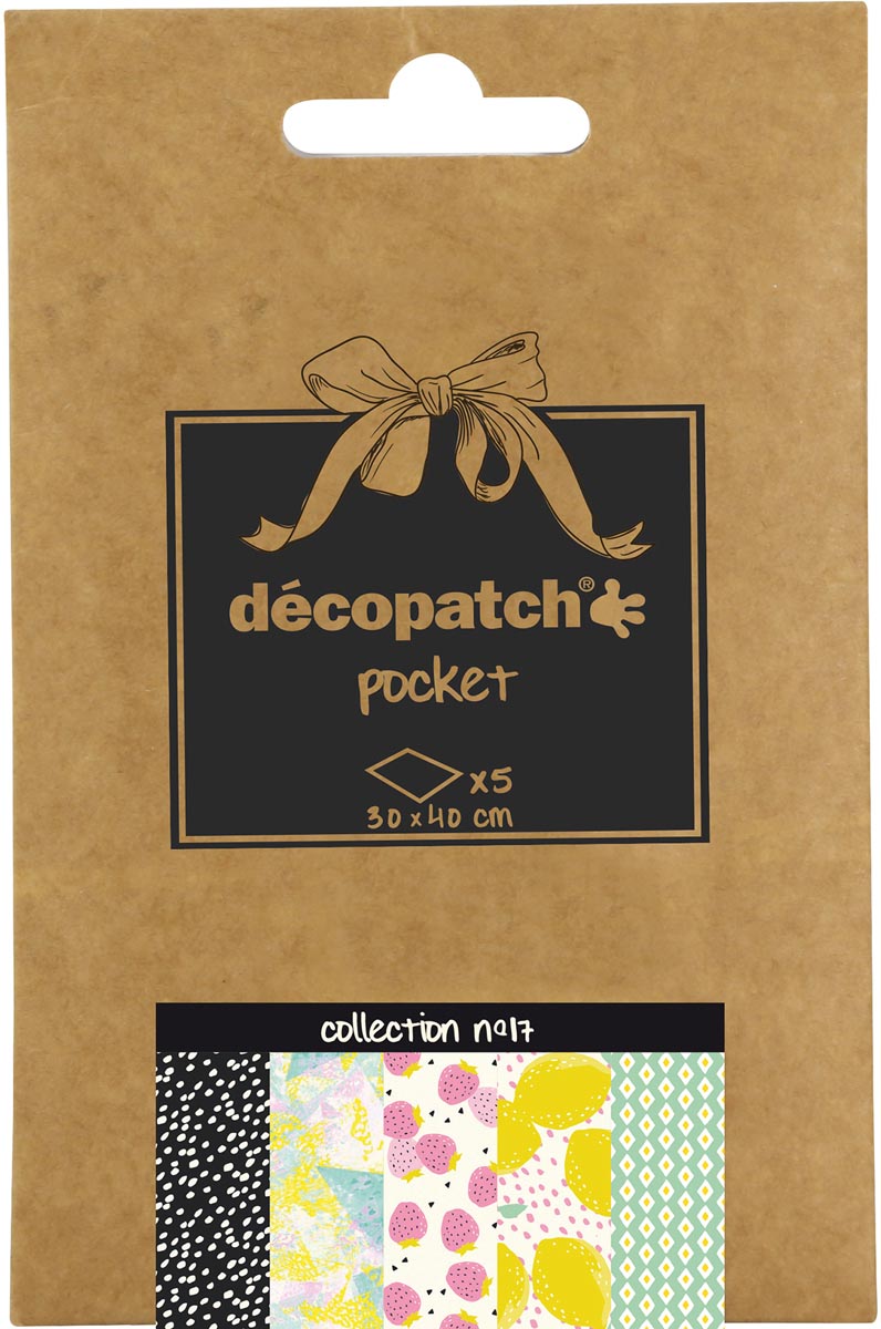 Décopatch papier Pocket, nummer 17 Décopatch papier Pocket, nummer 17