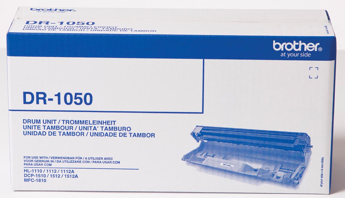 Brother drum, 10.000 pagina&apos;s, OEM DR-1050, zwart afbeelding