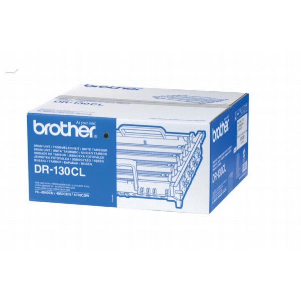 Brother drum, 17.000 pagina's, OEM DR-130CL, zwart