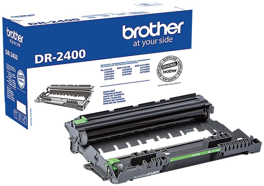 Brother drum, 12.000 pagina&apos;s, OEM DR-2400, zwart afbeelding