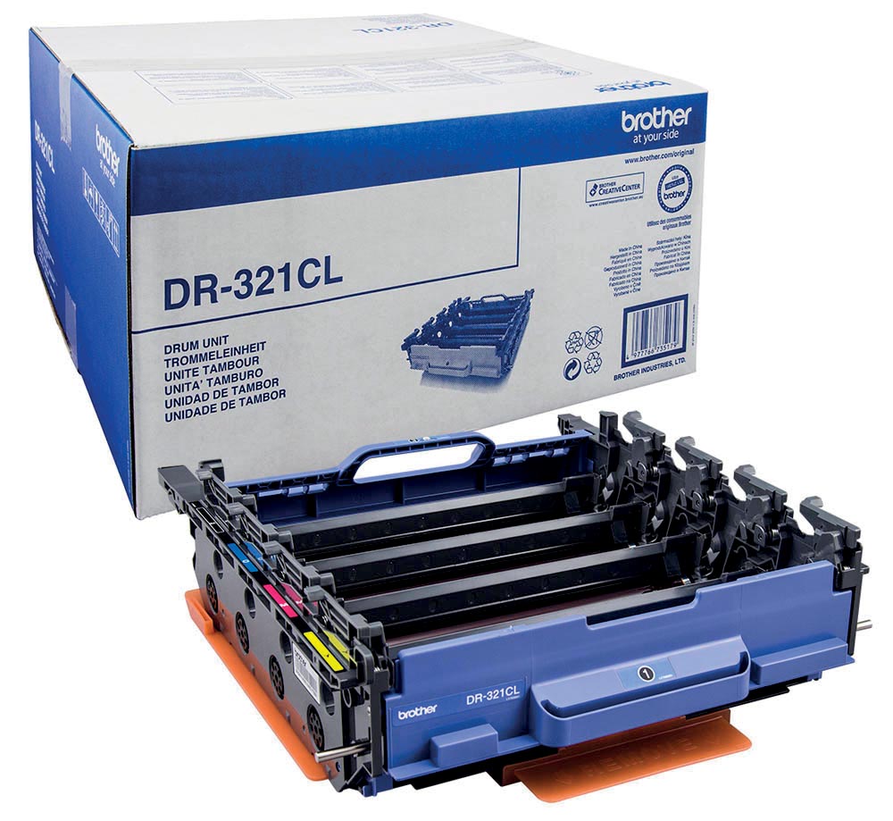 Brother drum, 25.000 pagina&apos;s, OEM DR-321CL, zwart afbeelding