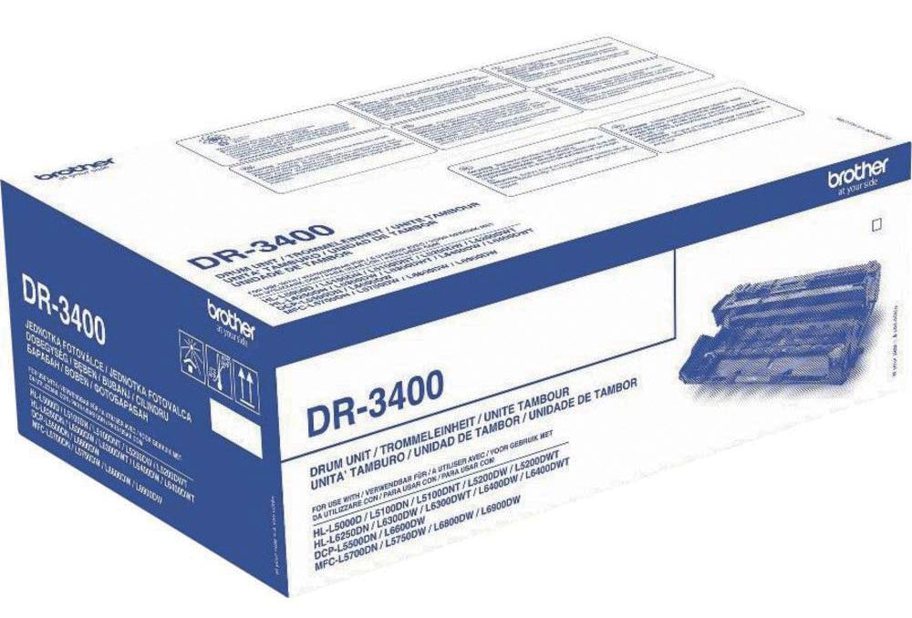 Brother drum, 50.000 pagina&apos;s, OEM DR-3400, zwart afbeelding