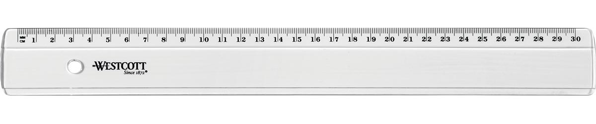 Westcott plastic lat 30 cm