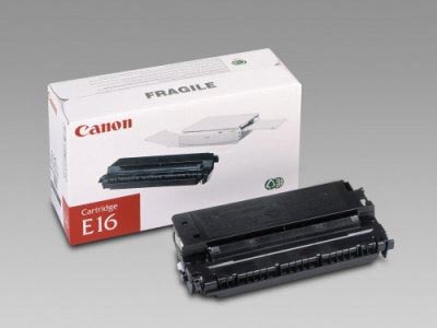 Canon toner E16, 1.500 pagina's, OEM 1492A003, zwart