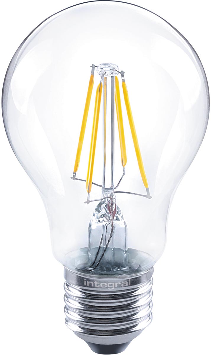 Integral Classic Globe LED lamp E27, dimbaar, 2.700 K, 4,2 W, 470 lumen Integral Classic Globe LED lamp E27, dimbaar, 2.700 K, 4,2 W, 470 lumen