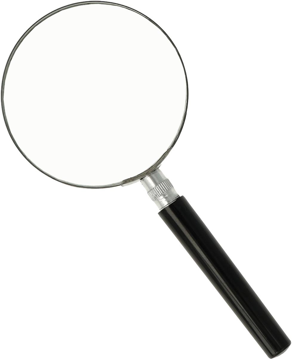 Westcott leesloep, diameter: 75 mm, vergroot tot 3 keer, zwart