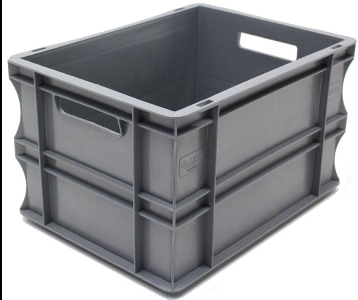 Viso stapelbare bak 20 liter, grijs