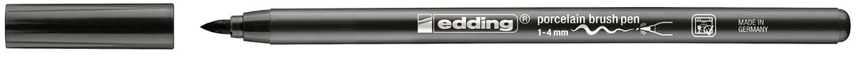 Edding penseelstift voor porselein e-4200 zwart