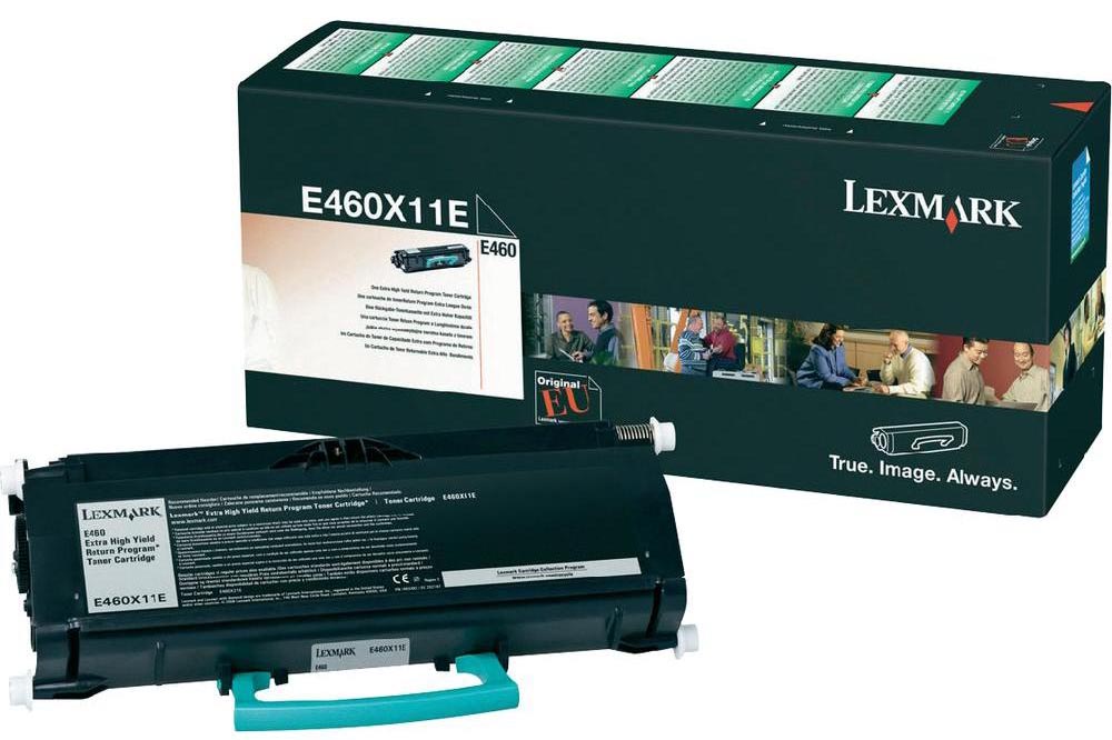 Lexmark Toner zwart return program - 15000 pagina's - E460X11E