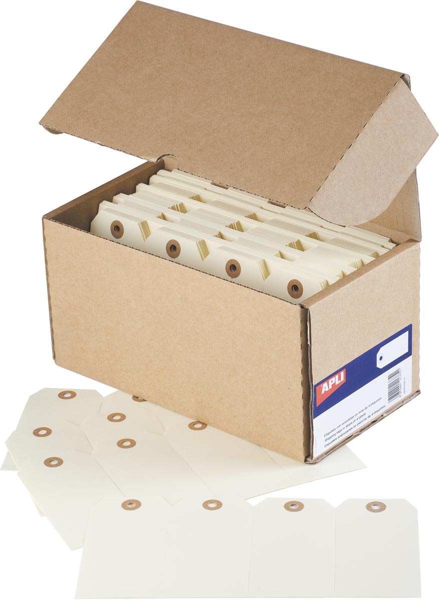 Apli draadetiketten ft 26 x 60 mm (b x h) afbeelding
