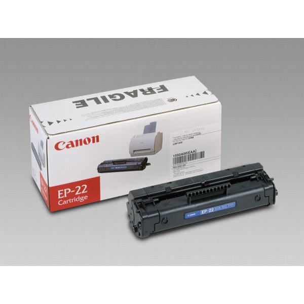 Canon toner EP22, 2.500 pagina's, OEM 1550A003, zwart
