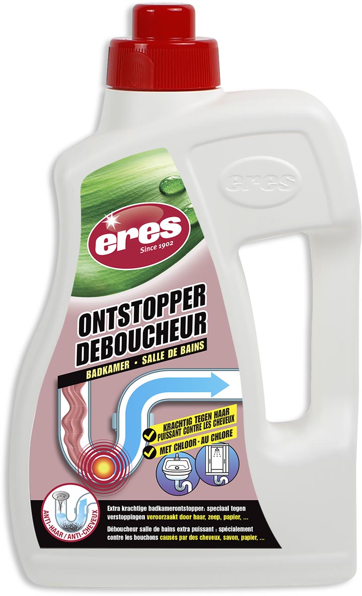 ERES Badkamer Ontstopper, flacon van 1 l afbeelding