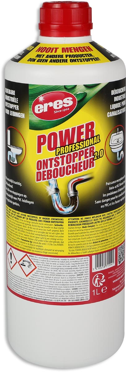 Eres Power ontstopper, flacon van 1 l afbeelding
