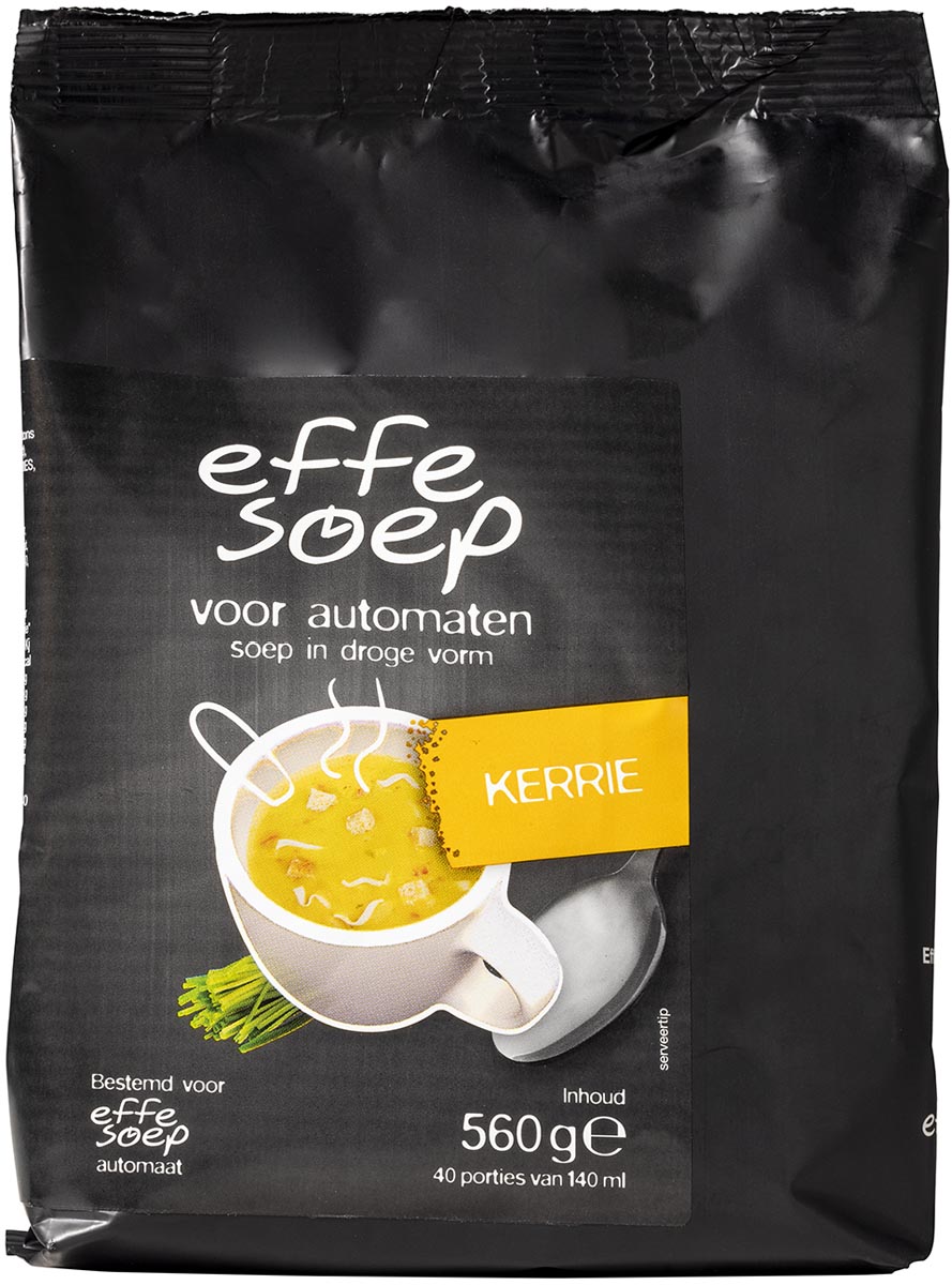 Effe Soep vending, kerrie, 140 ml, zak van 40 porties afbeelding
