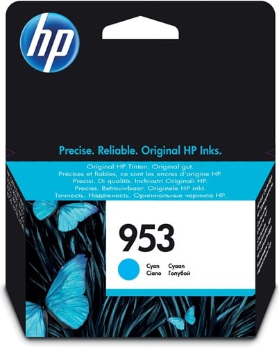 HP inktcartridge 953, 630 pagina's, OEM F6U12AE, cyaan