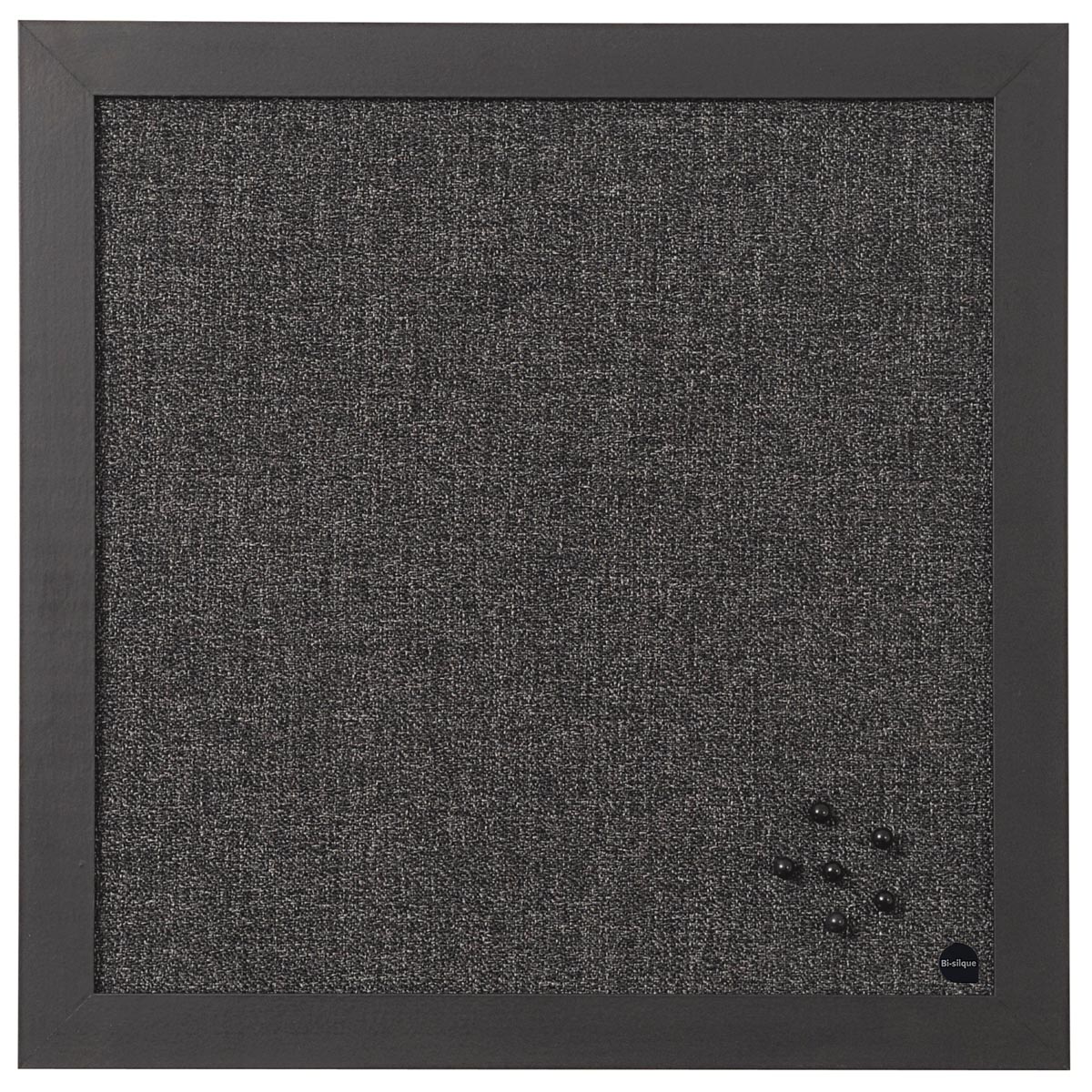 Bisilque Notitiebord Black Shadow donkergrijs
