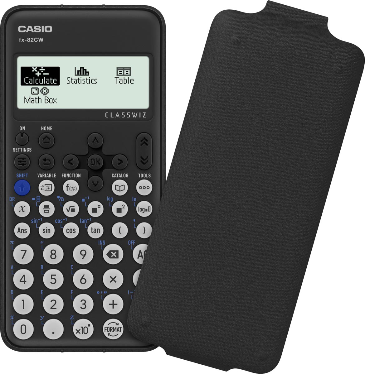 Casio wetenschappelijke rekenmachine FX82CW Belgische versie