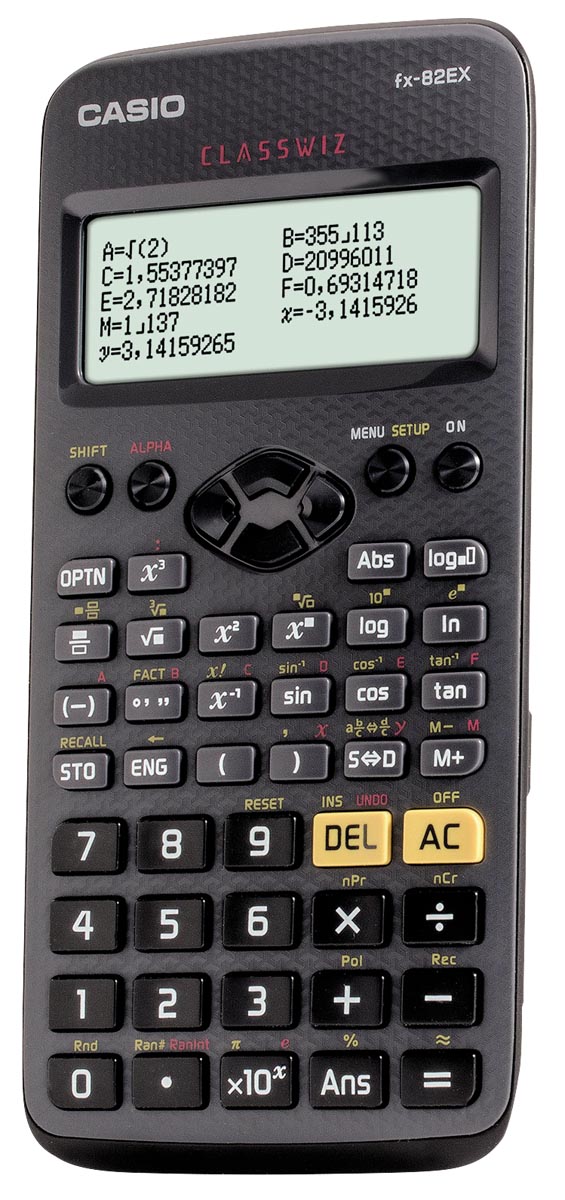 Casio wetenschappelijke rekenmachine FX-82EX