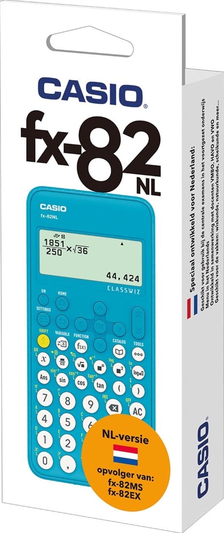 Casio calculatrice scientifique Classwiz FX-82NL bij VindiQ Office