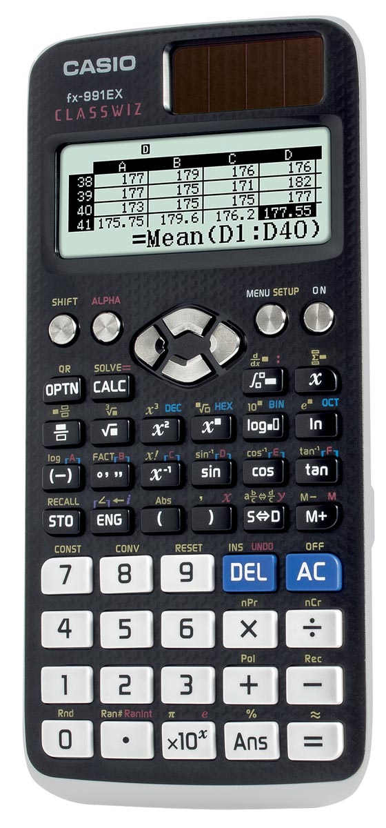 Casio wetenschappelijke rekenmachine FX-991EX
