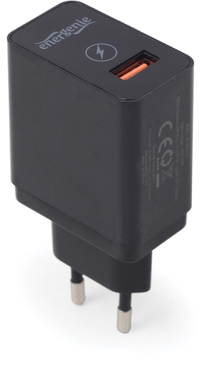 Energenie USB snellader QC 3.0, 1 poort