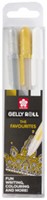 Sakura roller Gelly Roll Mix, etui met 3 stuks (goud, zilver en wit)-2