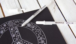 Sakura roller Gelly Roll Basic wit, etui van 3 stuks-2