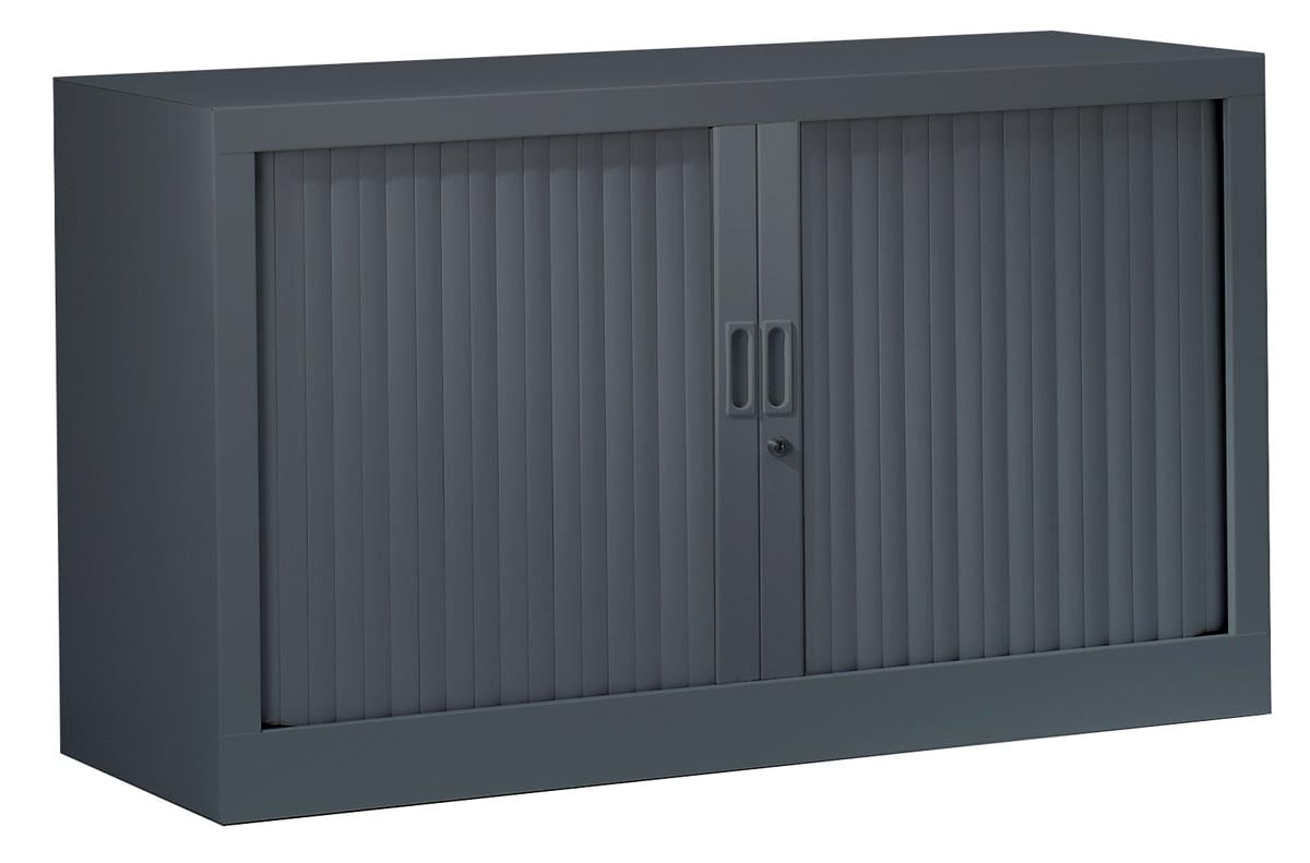 Roldeurkast, ft 69,5 x 120 x 43 cm, antraciet