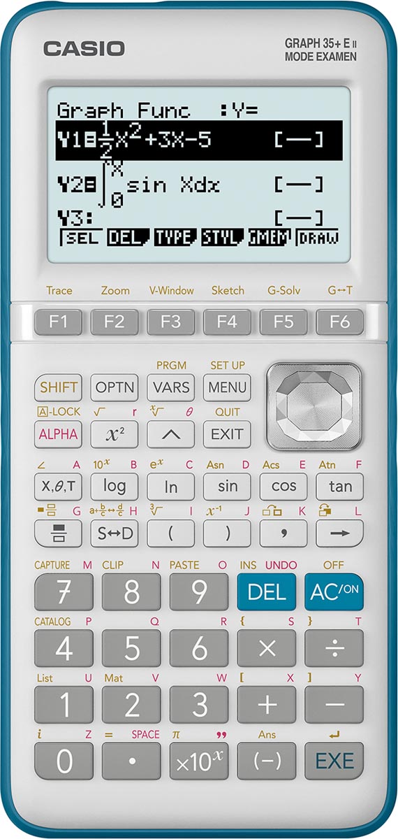 Casio grafische rekenmachine Graph 35+EII afbeelding